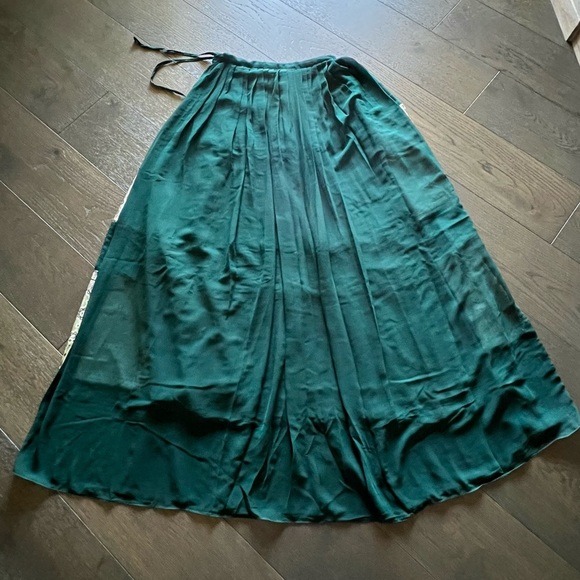 Dark Green Indian Dress/ Sharara - Picture 6 of 11